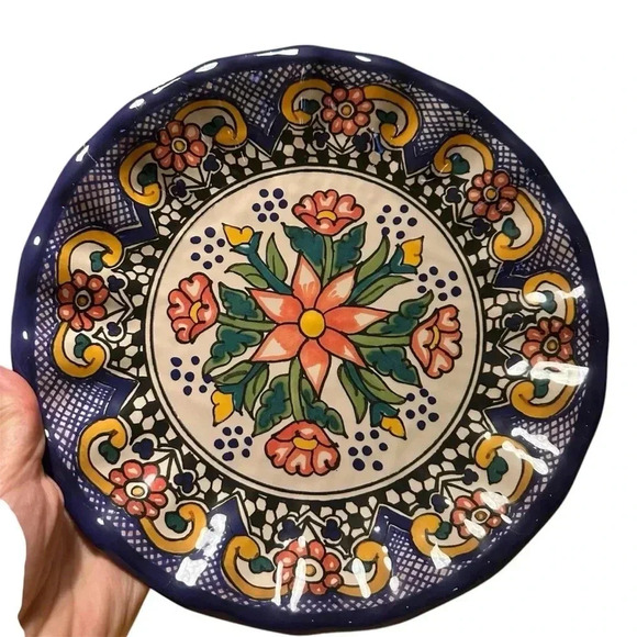 Pottery Barn 4 Del Sol Melamine dinner plates - Picture 1 of 8